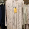 Elegant Tussar Silk Jodhpuri Kurta Pant with Real Mirror Work - By MERAKI