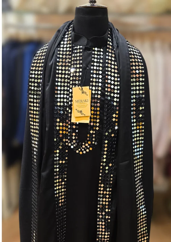 Real Mirror Kurta and Dupatta Set | Premium Kia Silk - By MERAKI