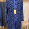 Royal Blue Velvet Indo-Western with Hand Work – By MERAKI